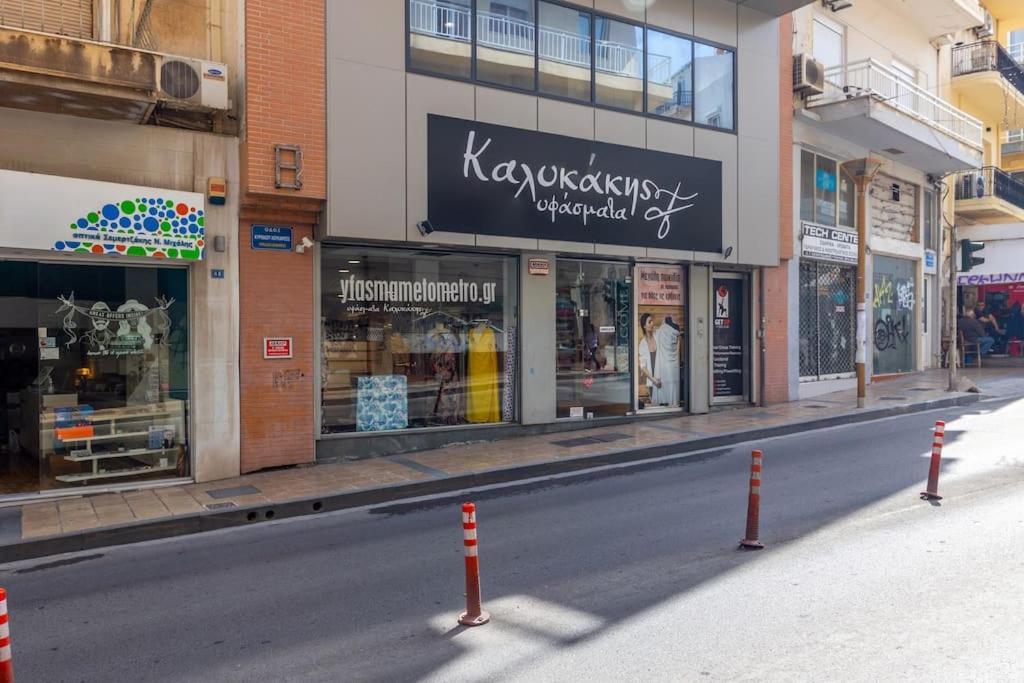 Downtown Spacious Loft Apartment Just 3 Minutes From City Centre Ηράκλειο Κρήτης Εξωτερικό φωτογραφία