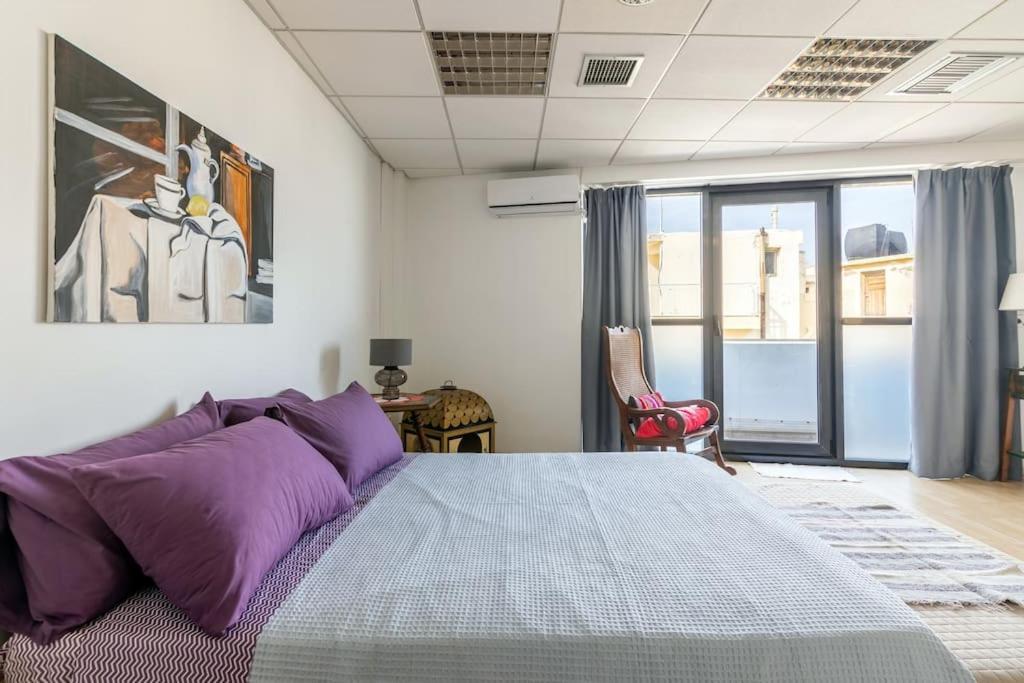 Downtown Spacious Loft Apartment Just 3 Minutes From City Centre Ηράκλειο Κρήτης Εξωτερικό φωτογραφία