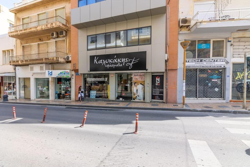Downtown Spacious Loft Apartment Just 3 Minutes From City Centre Ηράκλειο Κρήτης Εξωτερικό φωτογραφία